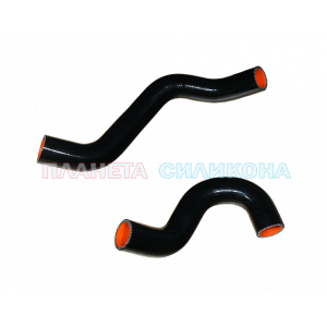 Силиконовые патрубки радиатора Hyundai Starex 2,5td (комплект 2 шт.)