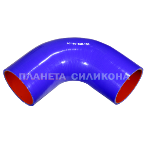 Силиконовый патрубок 90° d80 / 150*150